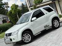 Suzuki Grand Vitara~1.6B~3d~4x4~Skóry~Navi~Kamera~GrzanyFot~BiałaPerła