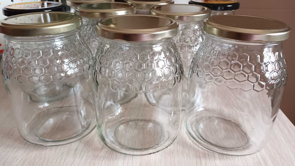 Frascos mel, vidro 1kg