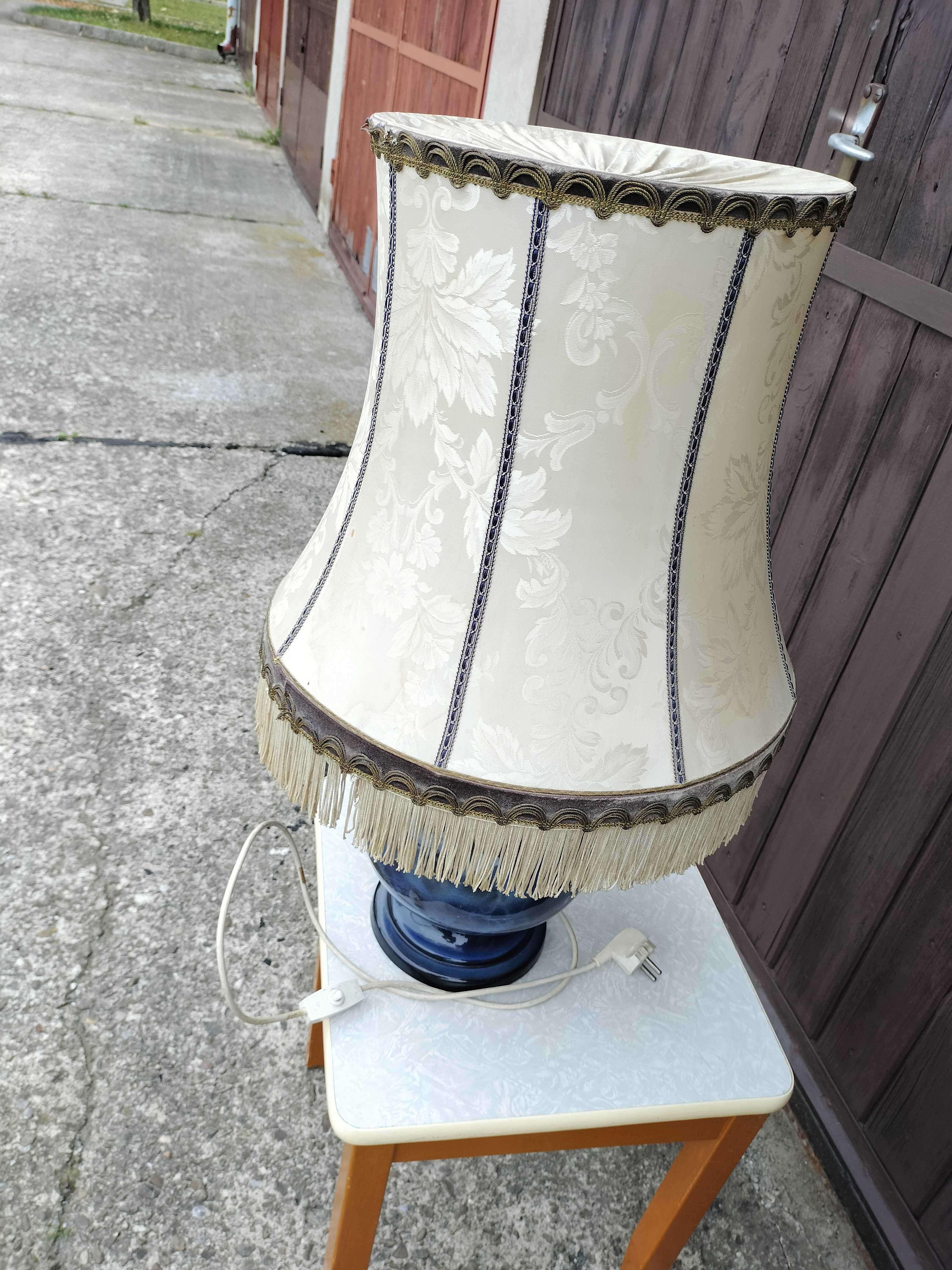 stara lampa podstawa porcelanowa