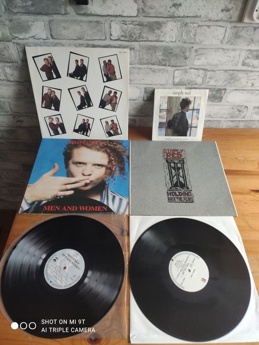 Simply Red zestaw 3 płyt winylowych plus prezent