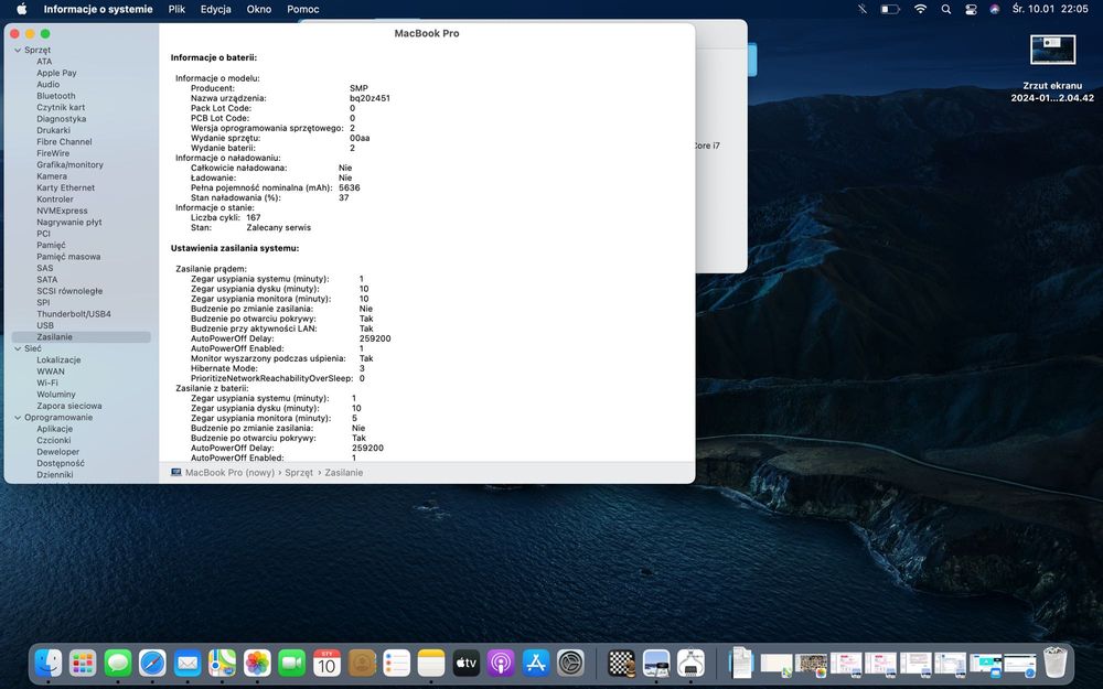 MacBook Pro retina 15' i7 8GB Intel Iris Pro 2013