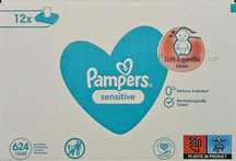Chusteczki Pampers Sensitive 624 szt! NOWE!