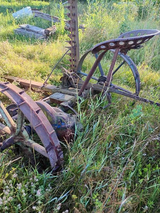 Кінна косарка з адаптацією під мотоблок