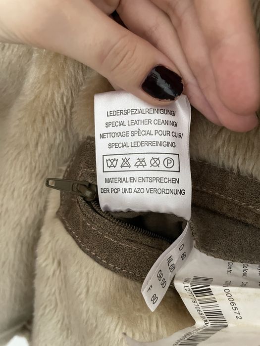 Zimowa kurtka pilotka z kożuchem Le frog