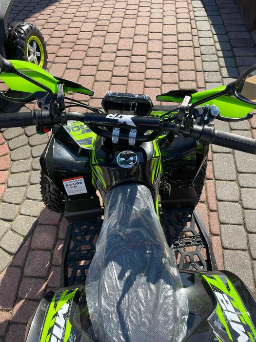 Quad elektryczny 1200W 48V koła 6 cali LICZNIK + LUSTERKA Mini quady