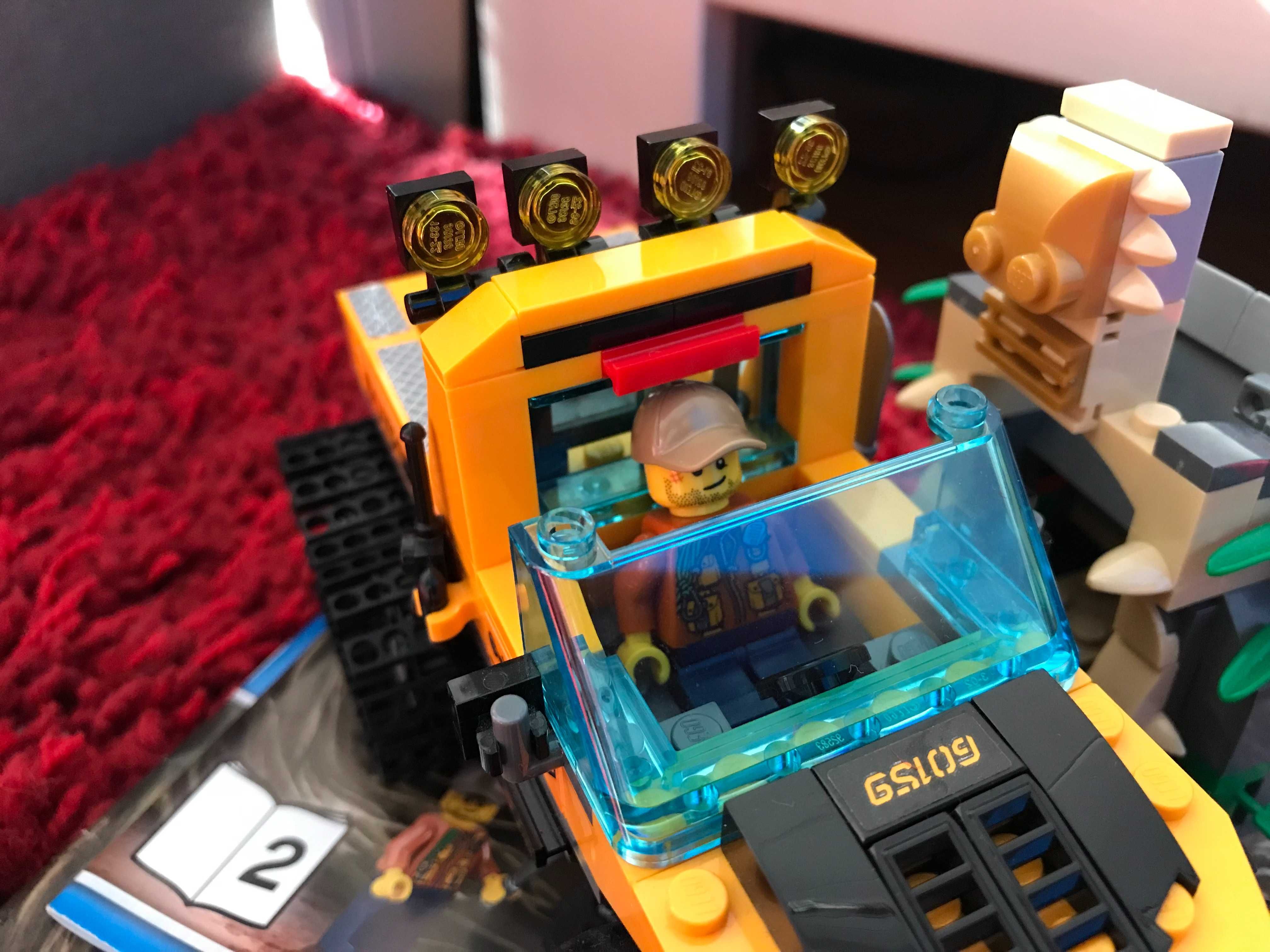 LEGO City 60159 Jungle Explorers Misja półgąsienicowej terenówki