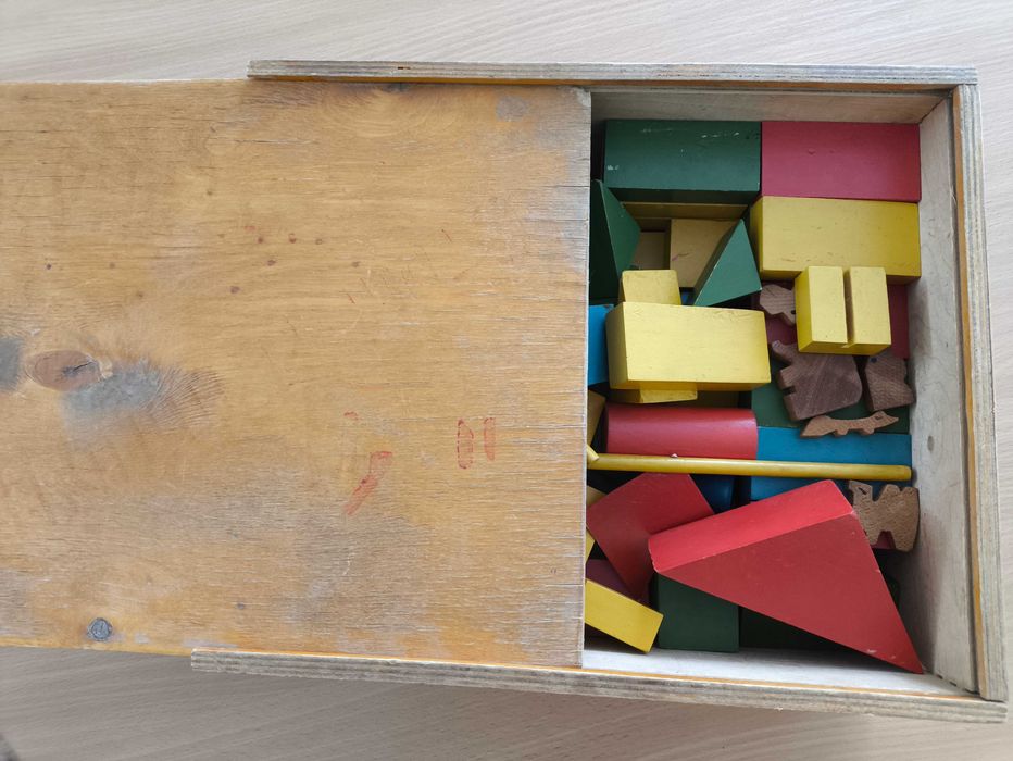 Деревянный конструктор времён СССР