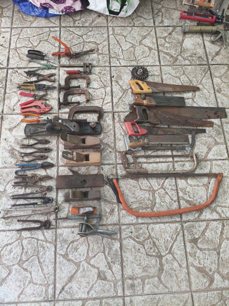 Ferramentas várias usadas
