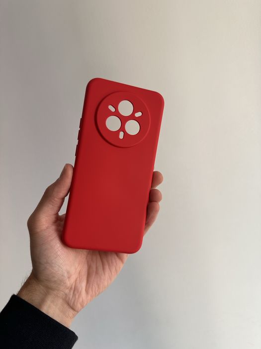 Etui plecki silikon czerwone do REALME 14 PRO PLUS