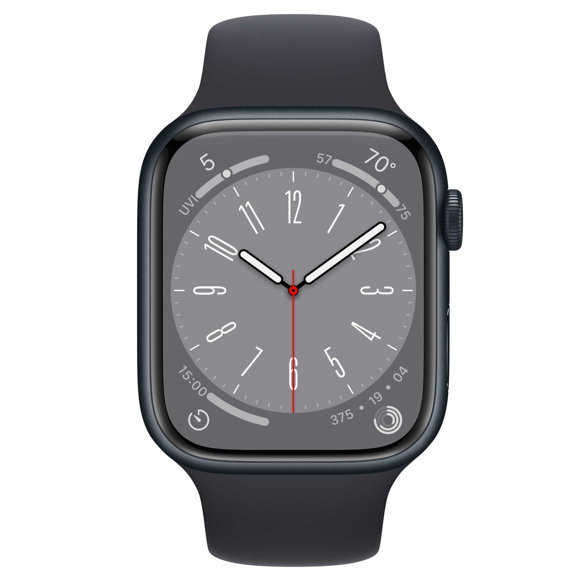 Apple Watch Series 8 Cellular 45mm Preto NOVO