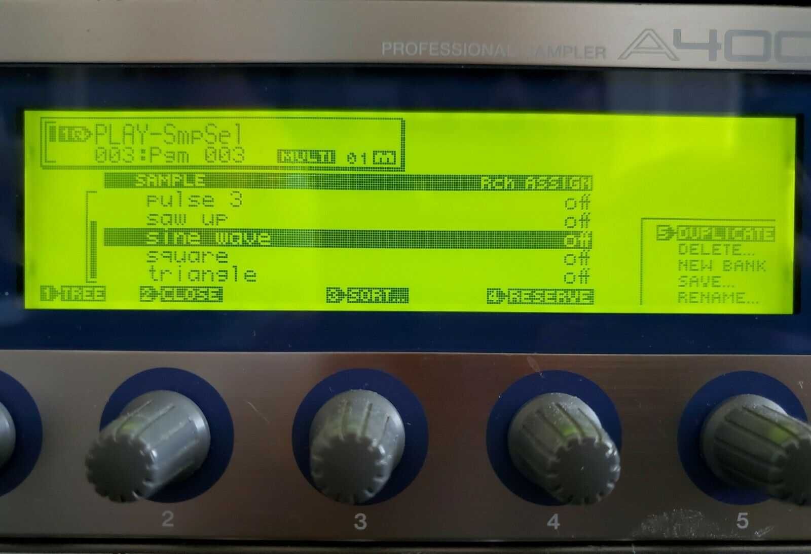 Sampler Yamaha A4000