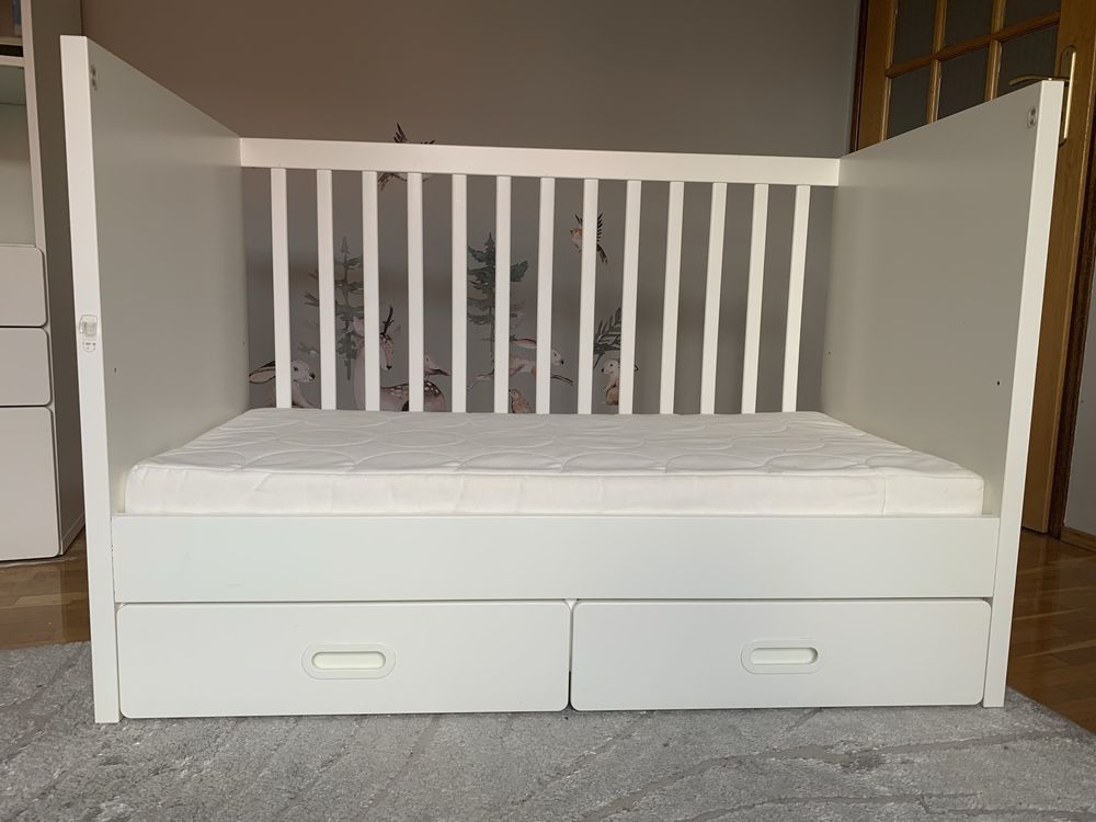 Łóżeczko dziecięce IKEA STUVA z szufladami