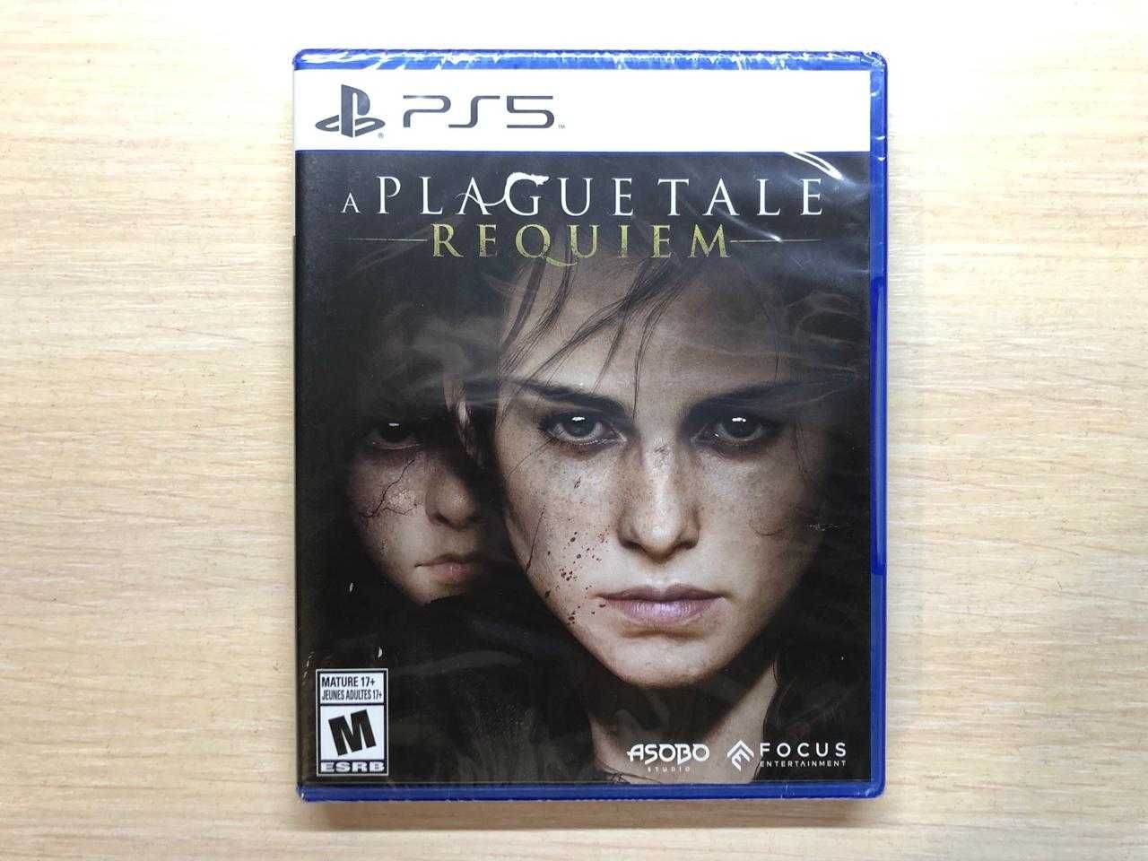 A PLAGUE TALE REQUIEM новый диск с игрой PS-5, НОВЫЙ