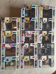 Funko pops game of thornes, marvel e dc