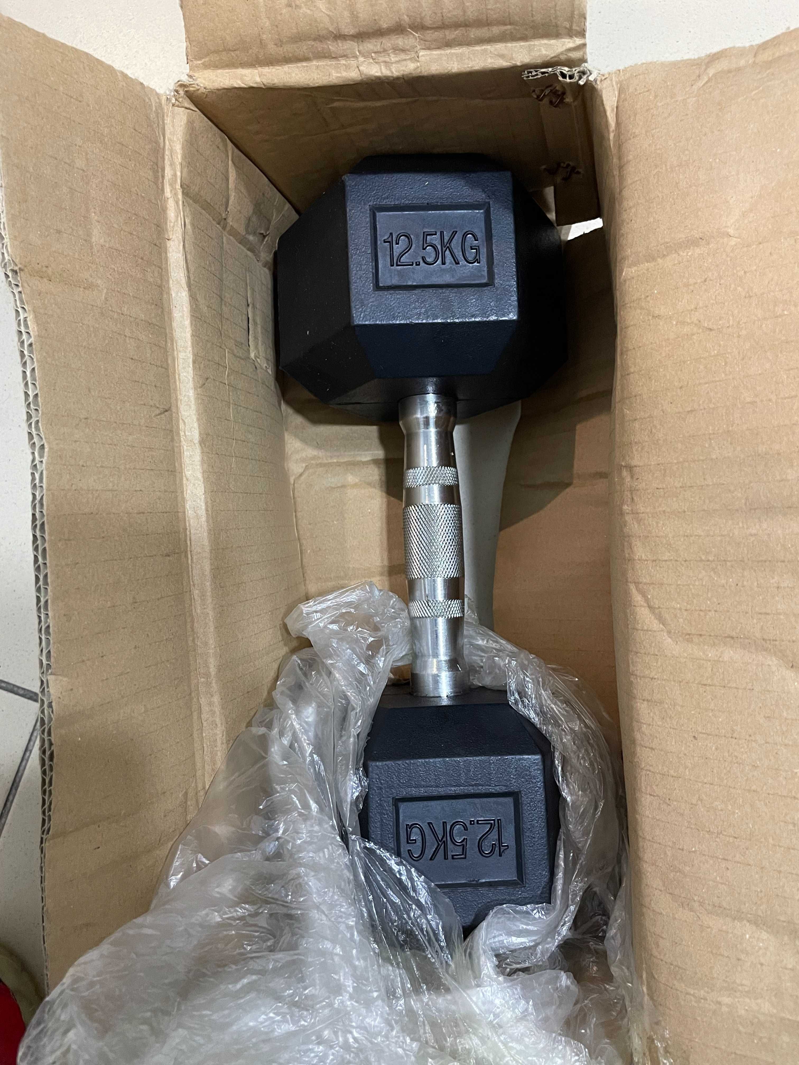 NOWY zestaw hantli firmy HEX 2.5-30KG