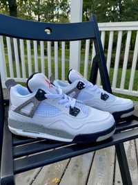 Buty Nike Air Jordan Retro 4 White Cement 40-45 meskie trampki