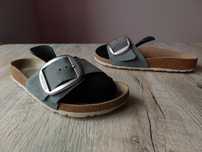 Шкіряні шльопанці / сланці Birkenstock Madrid