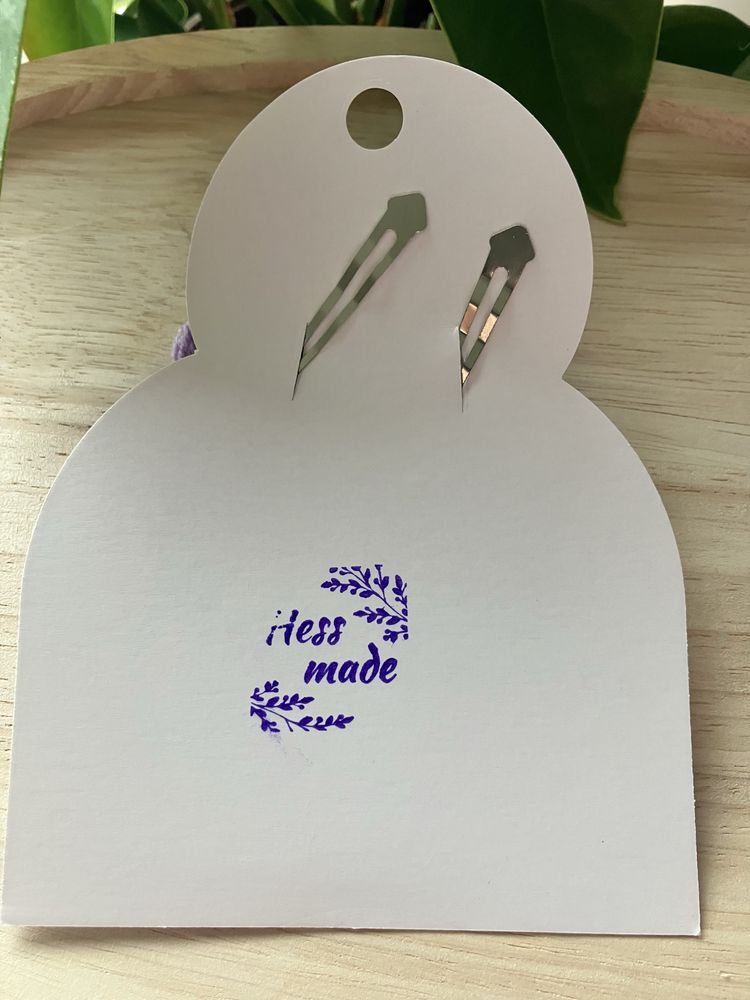 Spinki do włosów dla dziewczynki kwiatki szydełkowe handmade