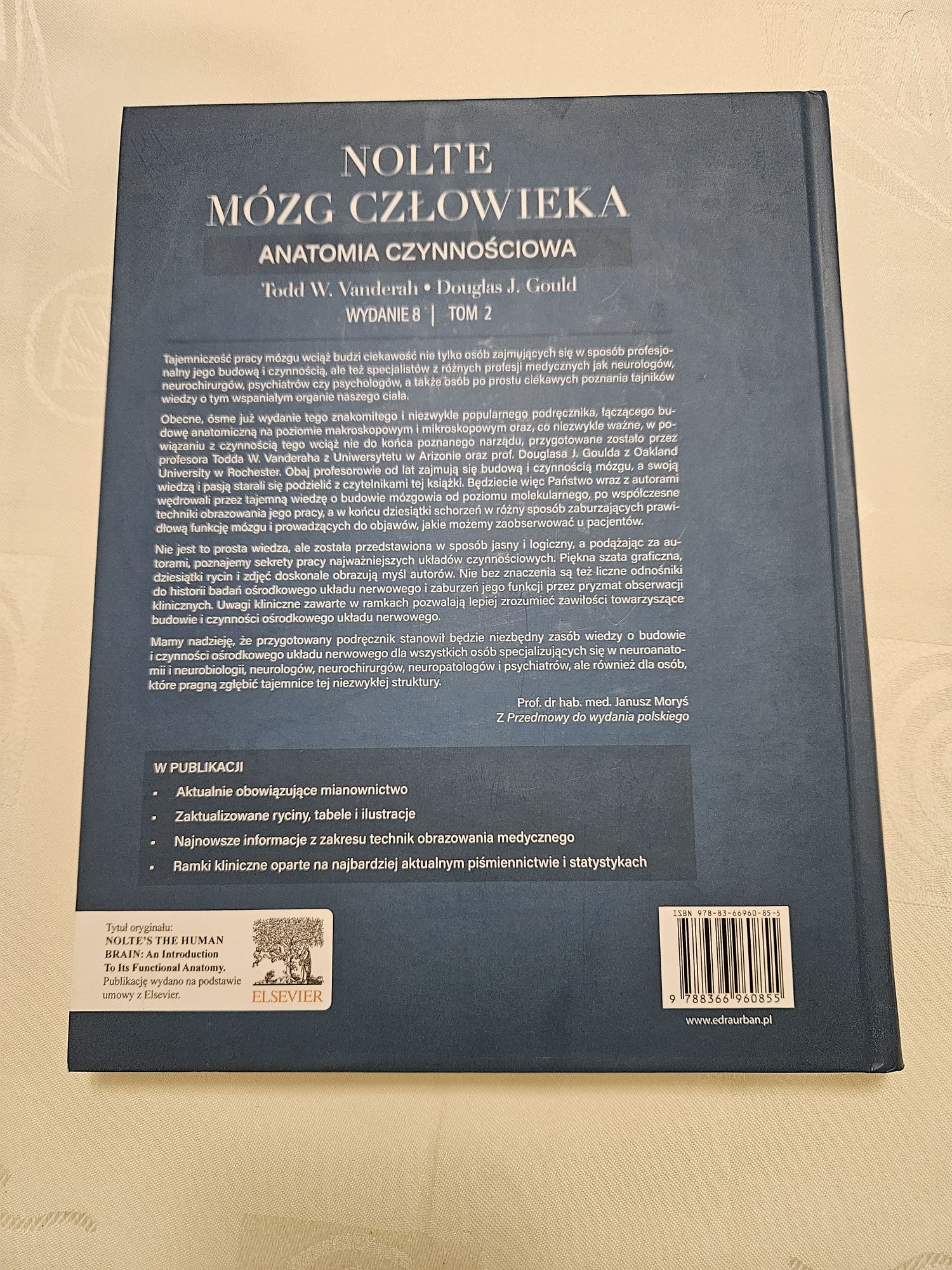 Mózg Człowieka,  Nolte, wydanie 8, tom 2