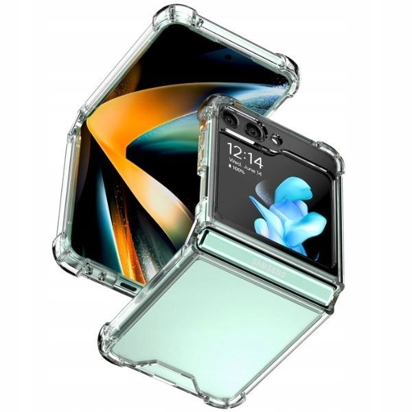 Etui do Galaxy Z Flip 6 Mercury Super Protect AntiShock Case Bezbarwne