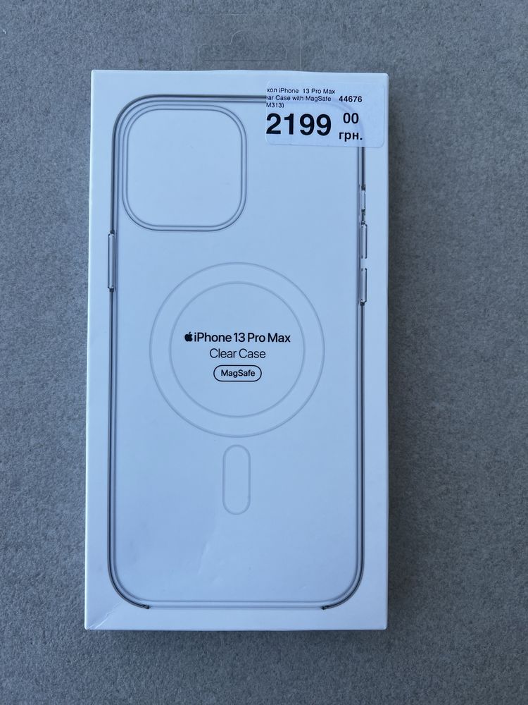 Чехол оригинал iPhone 13 Pro Max Clear Case with Magsafe