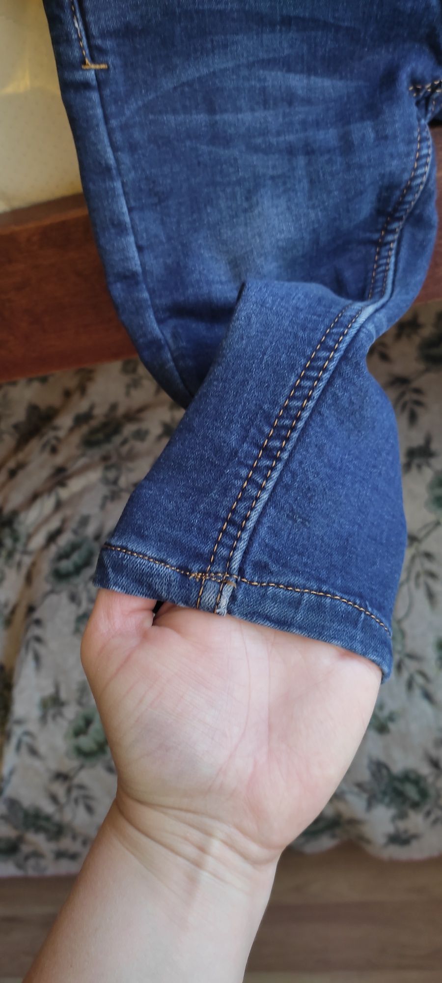 Утеплені джинси для хлопчика 74 р