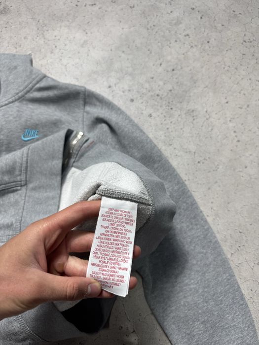 Мужская Кофта Зип Худи Nike NSW Tech Fleece Серая Оригинал XS-S Винтаж