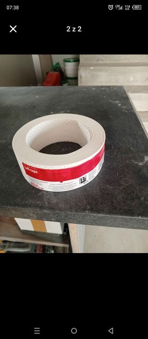 Taśma amerykańska 20 mb i stasma Knauf