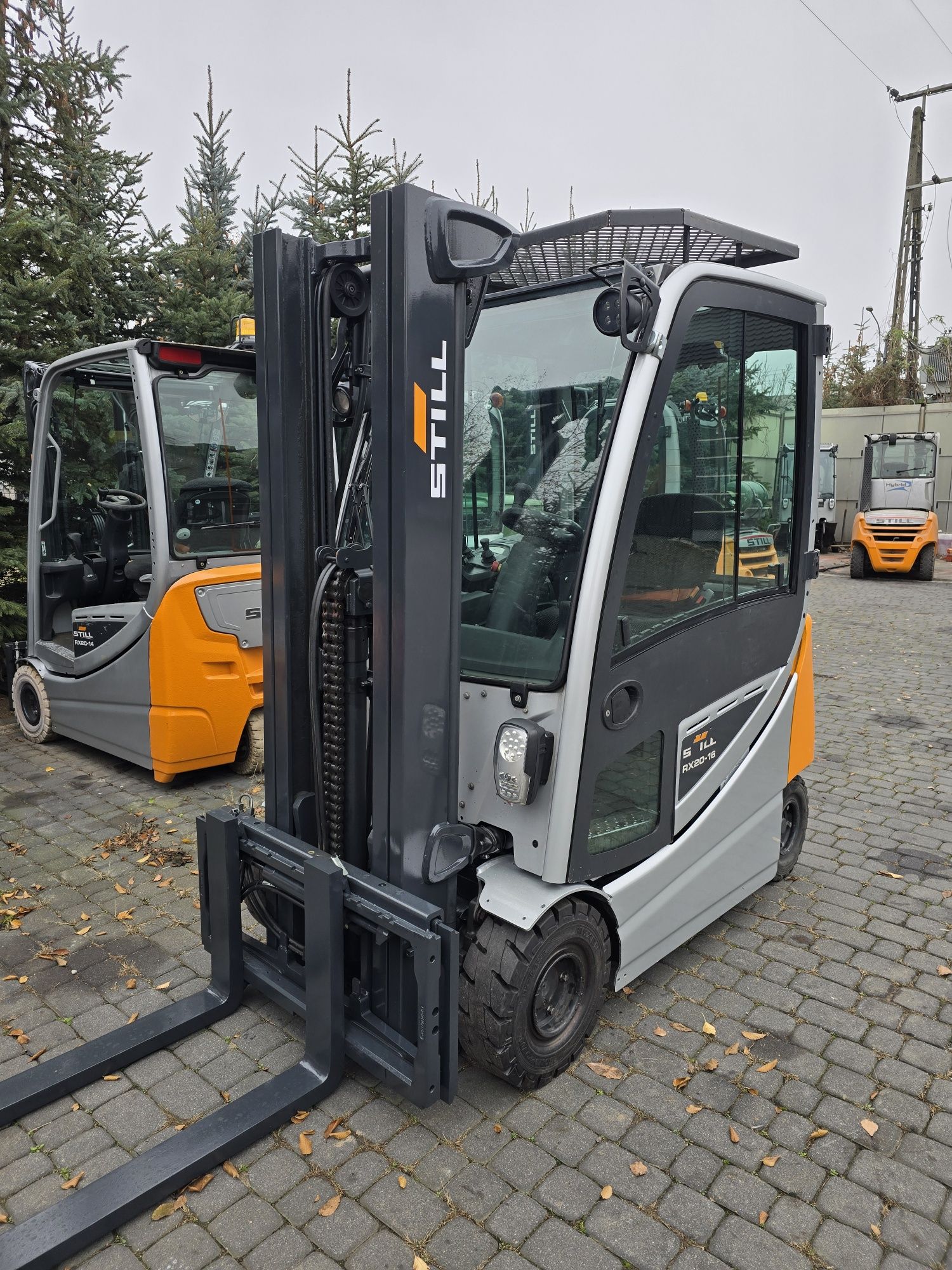 Still Rx 20 pełna kabina nowa bateria triplex