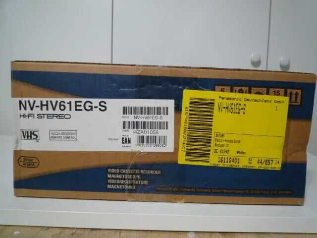 MAGNETOWID Panasonic NV-HV61EG-S in Original