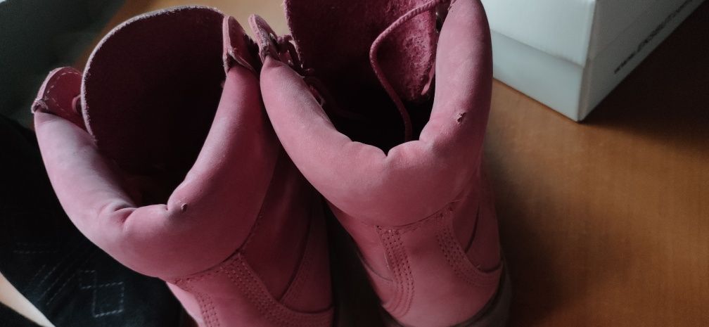 Trapery Timberland różowe