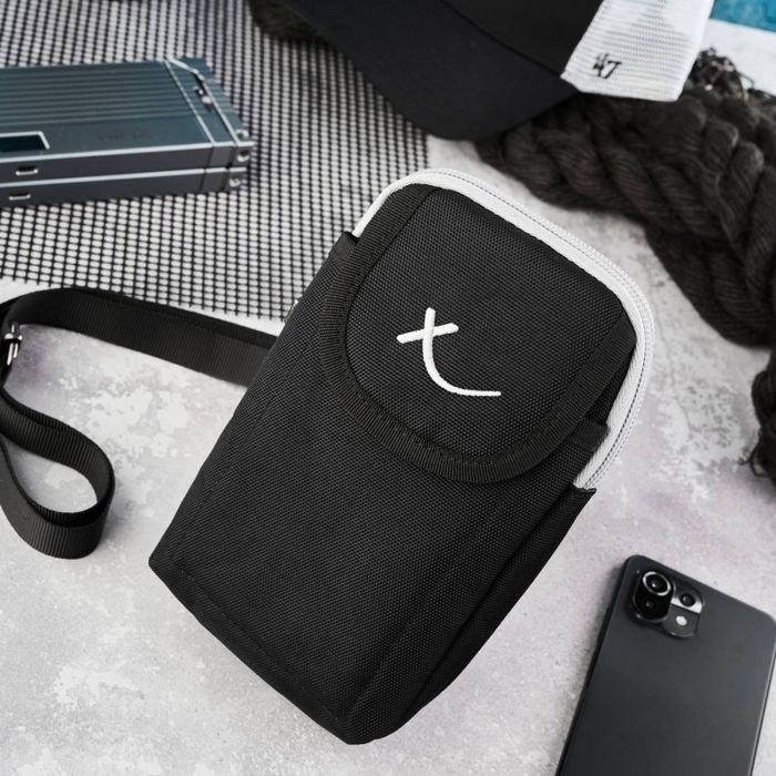 męska saszetka sportowa na ramię  sp-03-gr