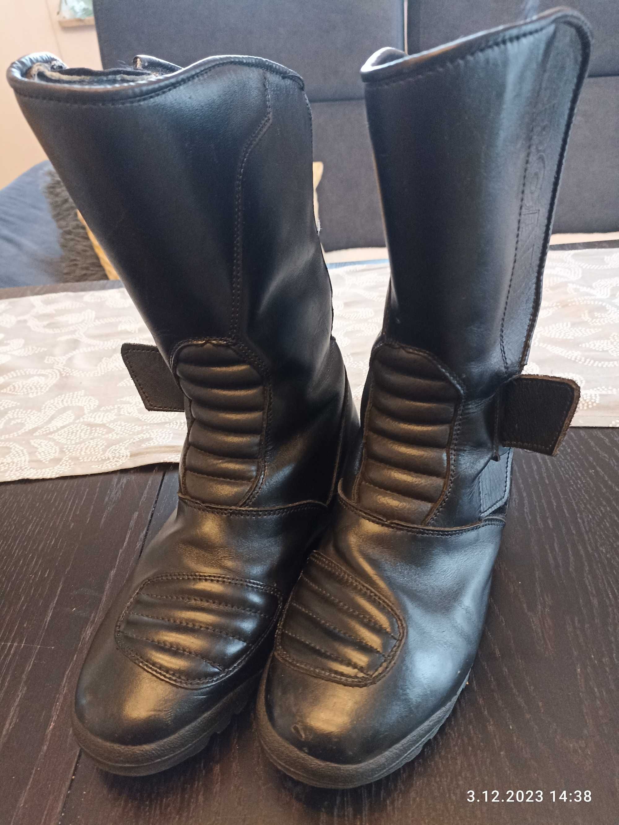 Buty motocyklowe r 39 PURATEX SKORZANE SUPER STAN!