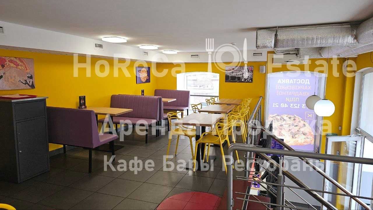 БЕЗ % Аренда. Фасад Витрины Кафе Фаст-Фуд Пиццерия 153м2