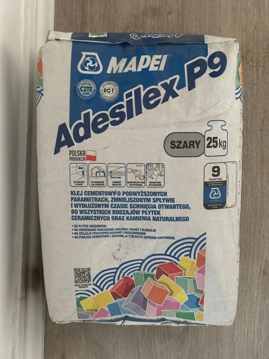 Sprzedam klej Mapei Adesilex P9 szary 25 kg