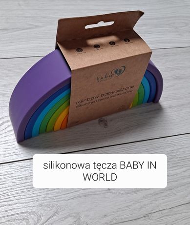 Silikonowa tęcza baby in world Rainbow