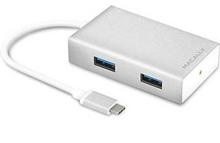 Сплітер Macally USB-C — 4 × USB UC3HUB