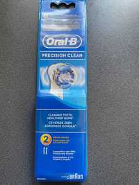 Braun Oral-B PRECISION CLEAN-Szczoteczki(NOWE)