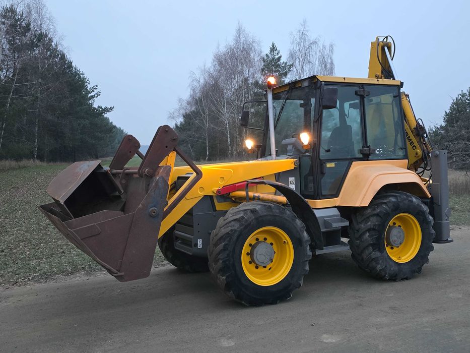 Koparko ładowarka Fermec 965 ze Skandynawii