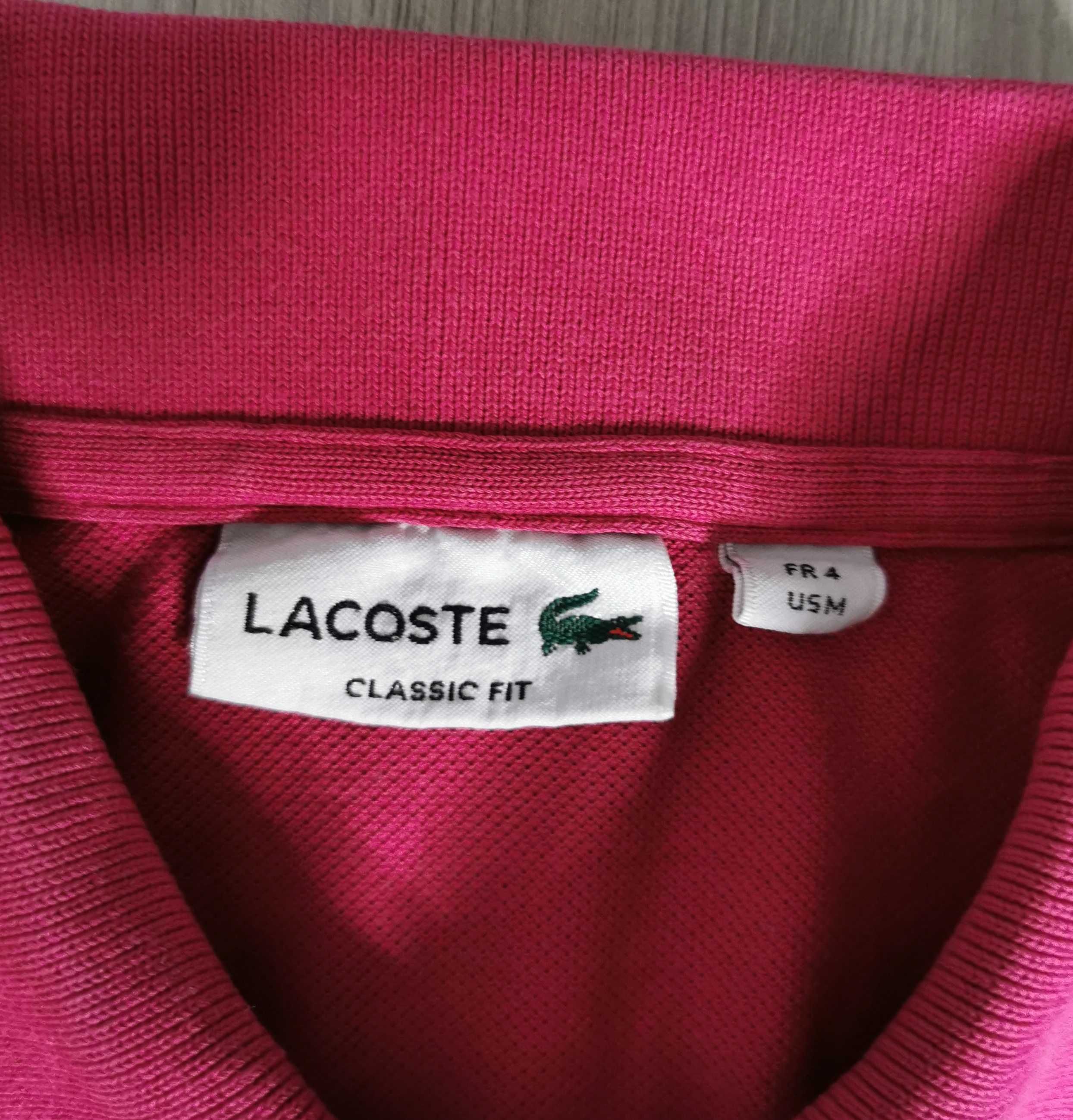 T-shirt polo Lacoste rozmiar M wyszywane logo