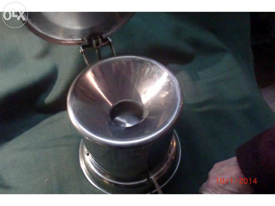 Escarrador cuspidor antigo em inox