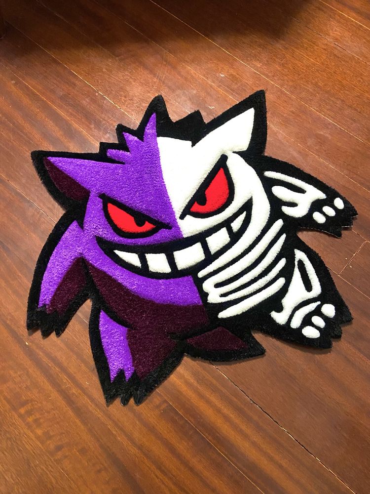 Tapete Pokemon Gengar tufting