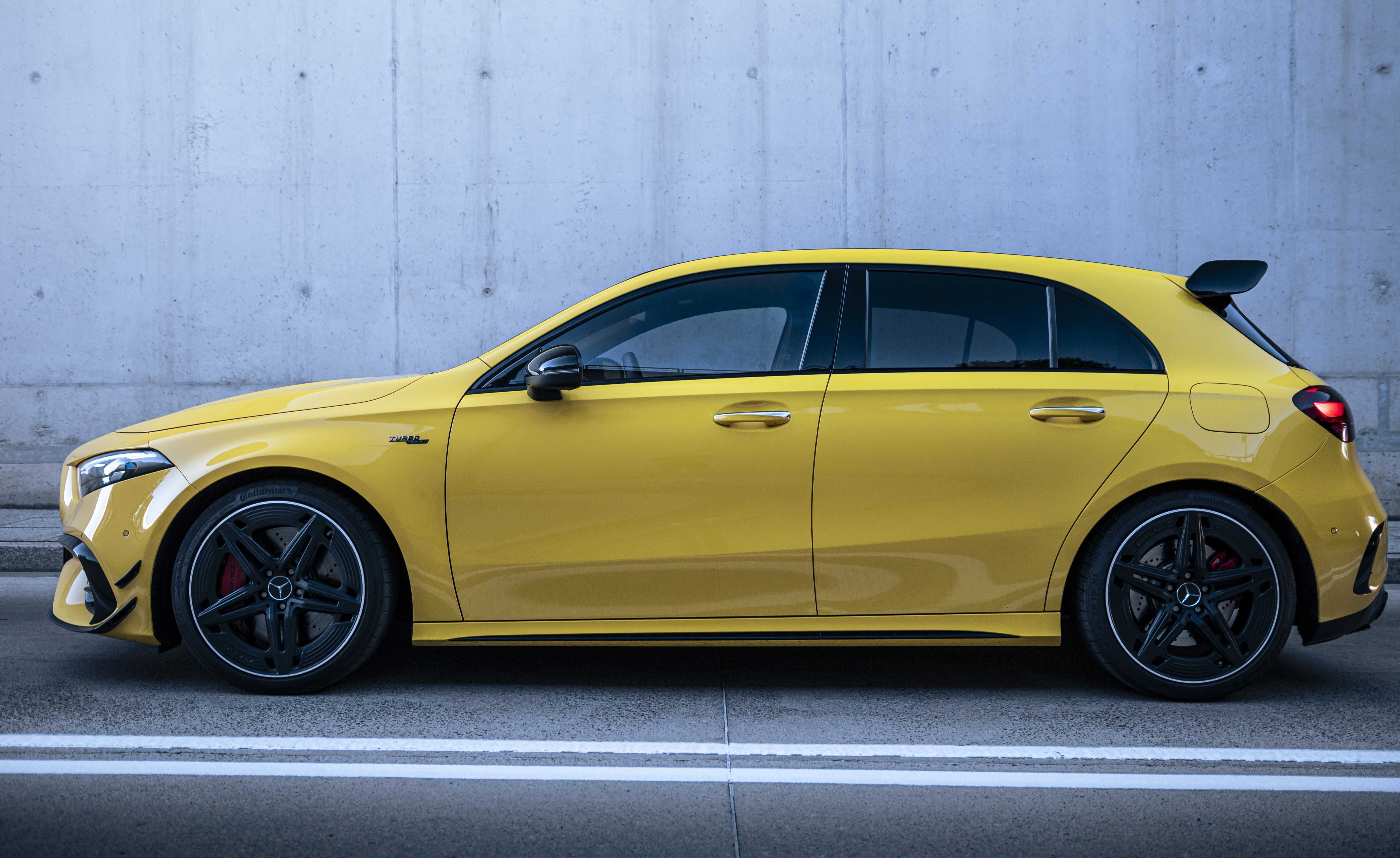 Wynajem MERCEDES A45S AMG 2024, GIULIA QV, BMW M3/M4/M5, Audi RS3 8Y
