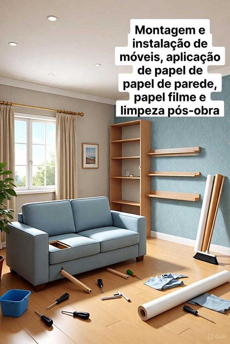 Moveis e Papel de parede