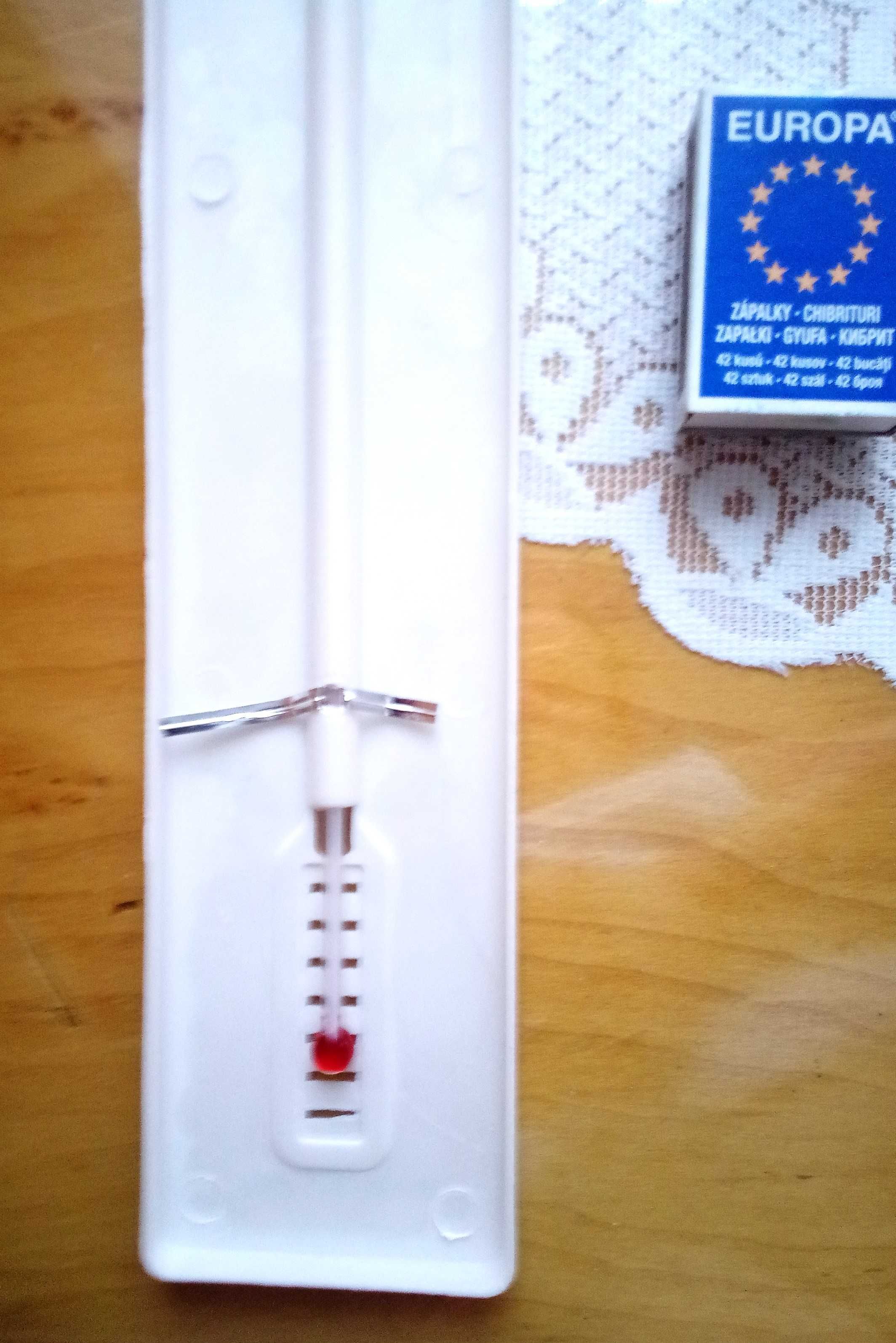Termometr -40 +50 oC, skala F, 39,5 x 6 cm, zewnętrzny / wewnętrzny