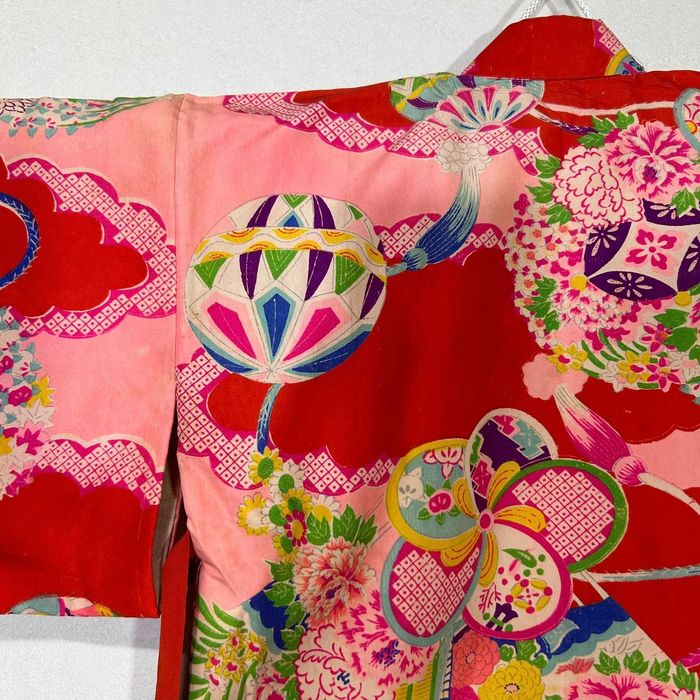 Kimono Japońskie Jedwabne Oryginalne Dziecięce