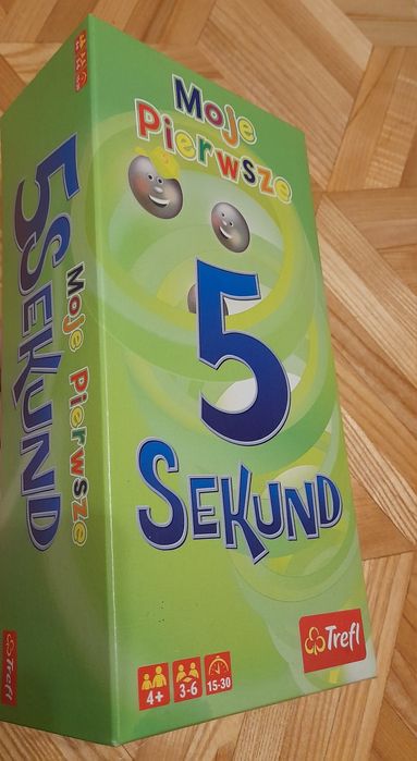 Gra rodzinna "Moje pierwsze 5 sekund" od firmy Trefl
