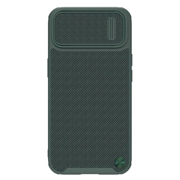 Nillkin Textured S Case etui iPhone 14 Plus pokrowiec zielony