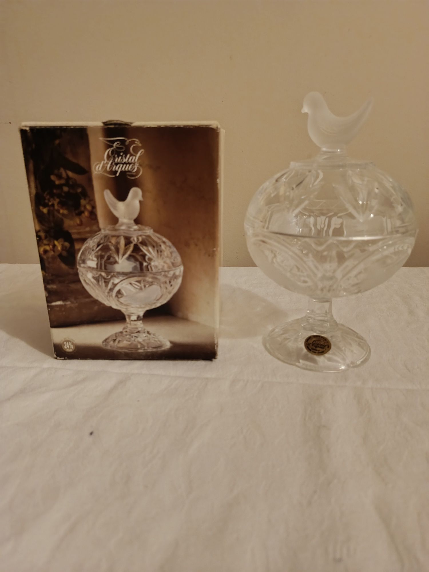 Bomboneira Cristal D'arques