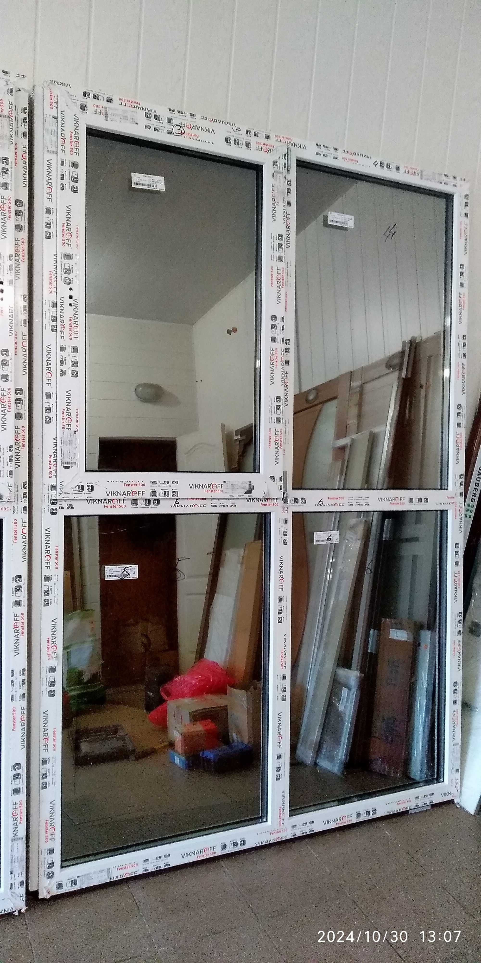 Продаються НОВІ металопластикові конструкції для лоджії, балкону і т.д